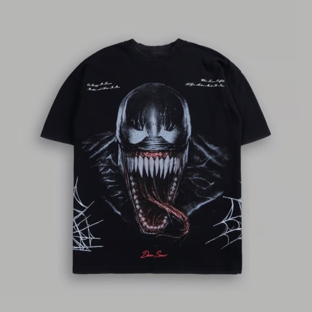 SYMBIOTE V2 “PREMIUM" OVERSIZED TEE IN BLACK